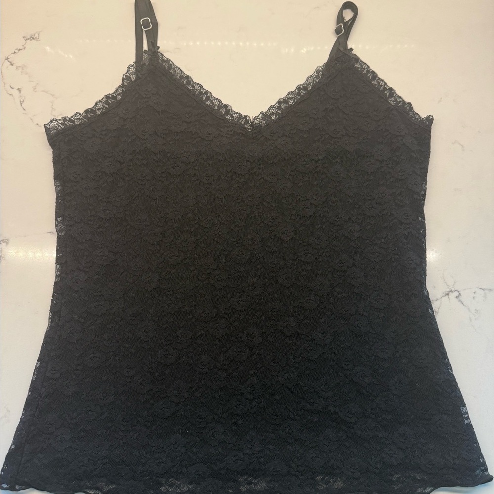 Brandy Melville Black Lace Camisole